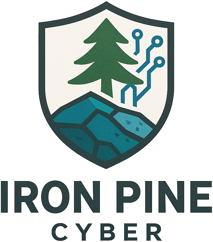 Iron Pine Cyber Logo